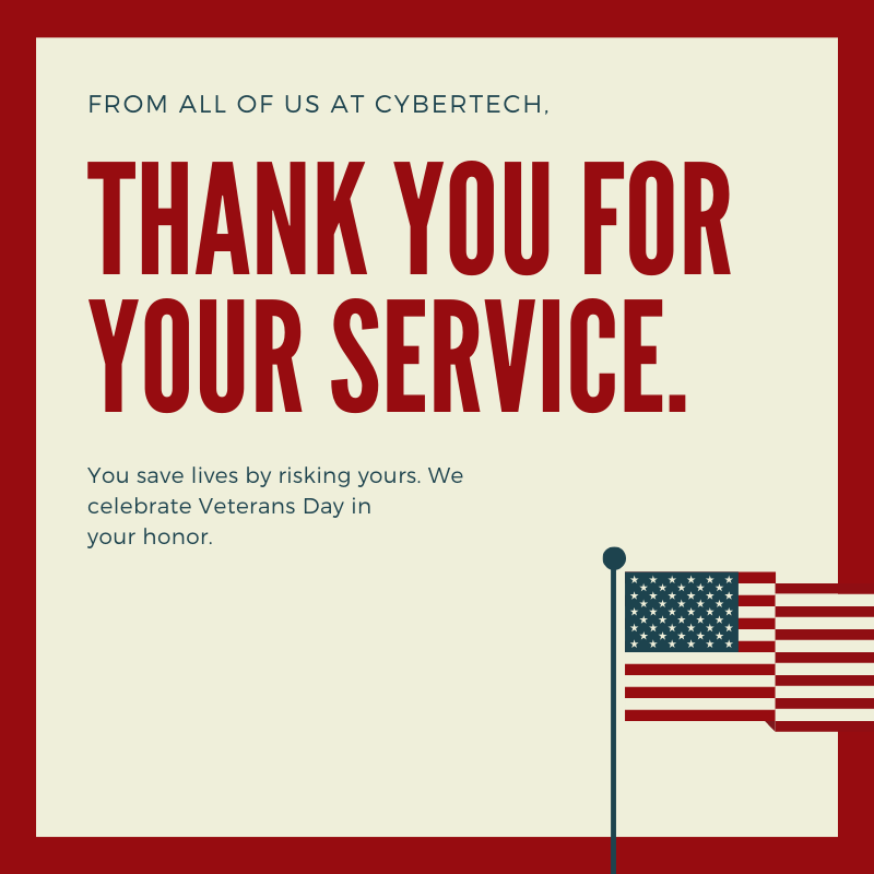 Thank you to our veterans.