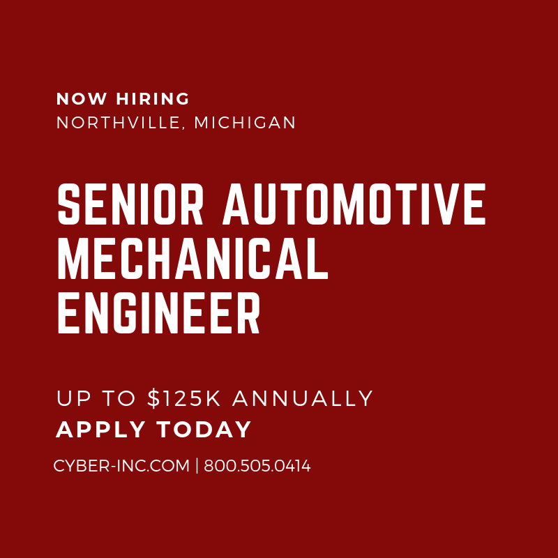 Senior Automotive Mechanical Engineer
