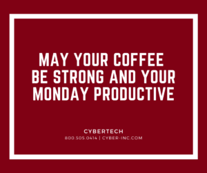 Monday Motivation Coffee as Productivity Tool