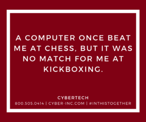 Friday Funny Computers Chess Kickboxing