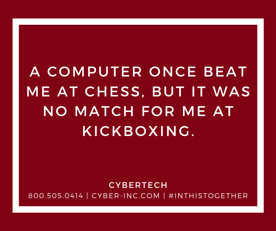 Friday Funny Computers Chess Kickboxing