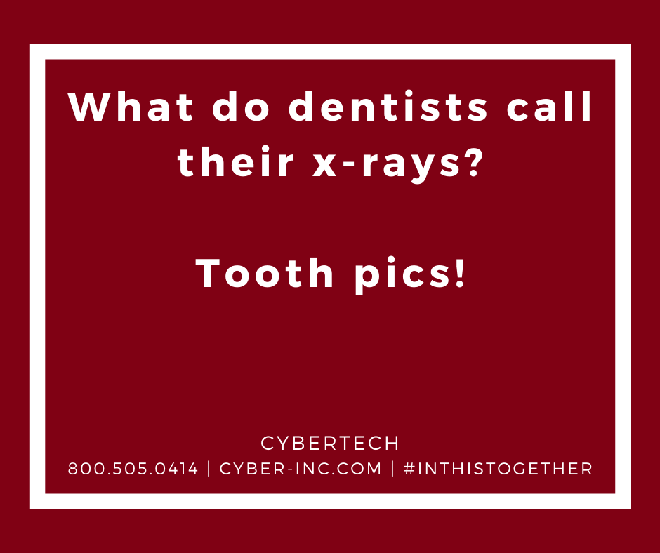 Friday Funny Dentists X-Rays  #ITJobs #EngineeringJobs #OpenToWork