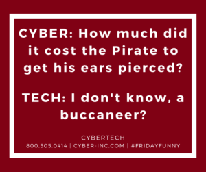 Friday Funny: Pirates, Piercings, and Engineering Jobs