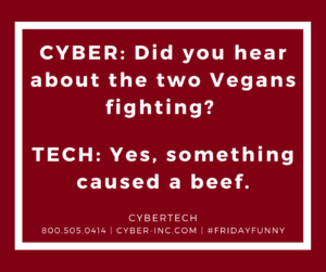 Friday Funny: Vegan, Beef, and Engineering Jobs